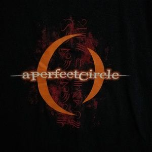 Black A Perfect Circle Band Tshirt